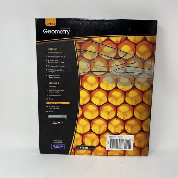 VGUC Prentice Hall Geometry Teacher's Edition Virginia Edition (Volume 1) - Picture 3 of 4